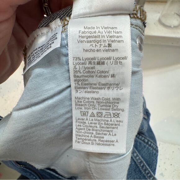 J Crew High Rise ‘96 Kickout Jean Classic Blue Denim Jeans sz28- NWT - Picture 11 of 12